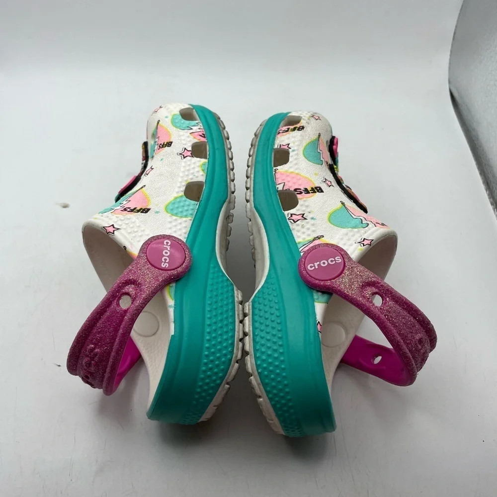 Crocs X LOL Surprise! Girls clogs size 7C